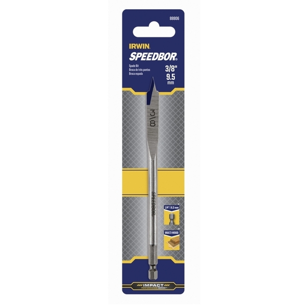 Irwin BIT DRILL 3/8"" SPEEDBOR 88806